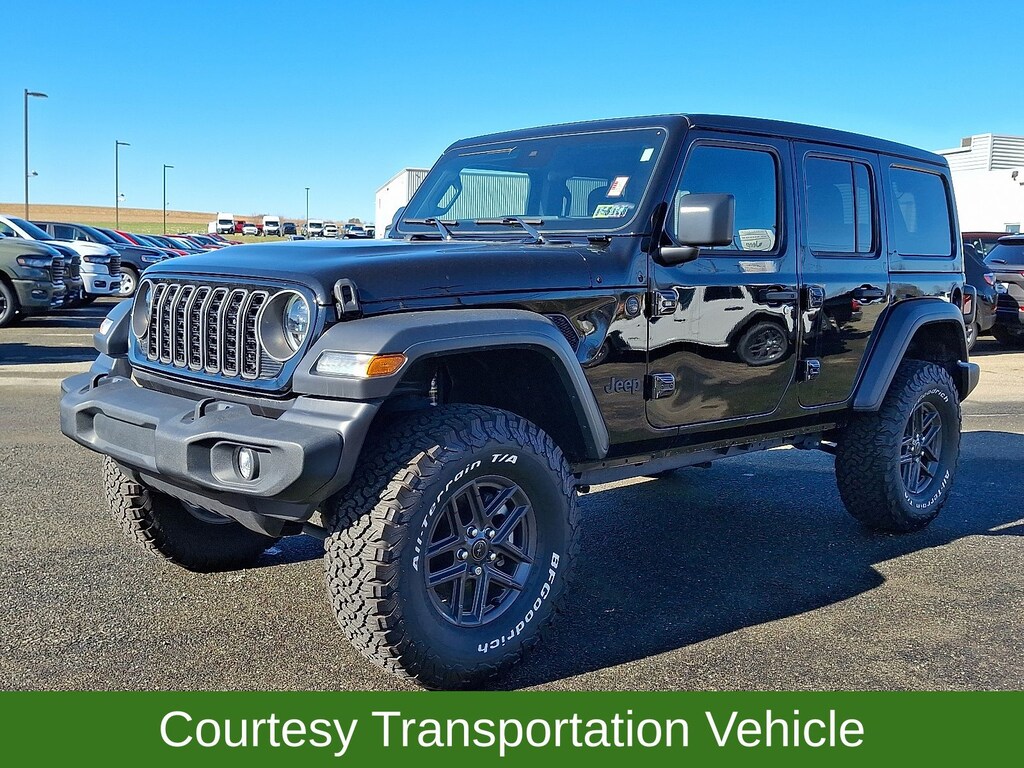 New 2025 Jeep Wrangler 4-Door Sport 4x4 Sport Utility