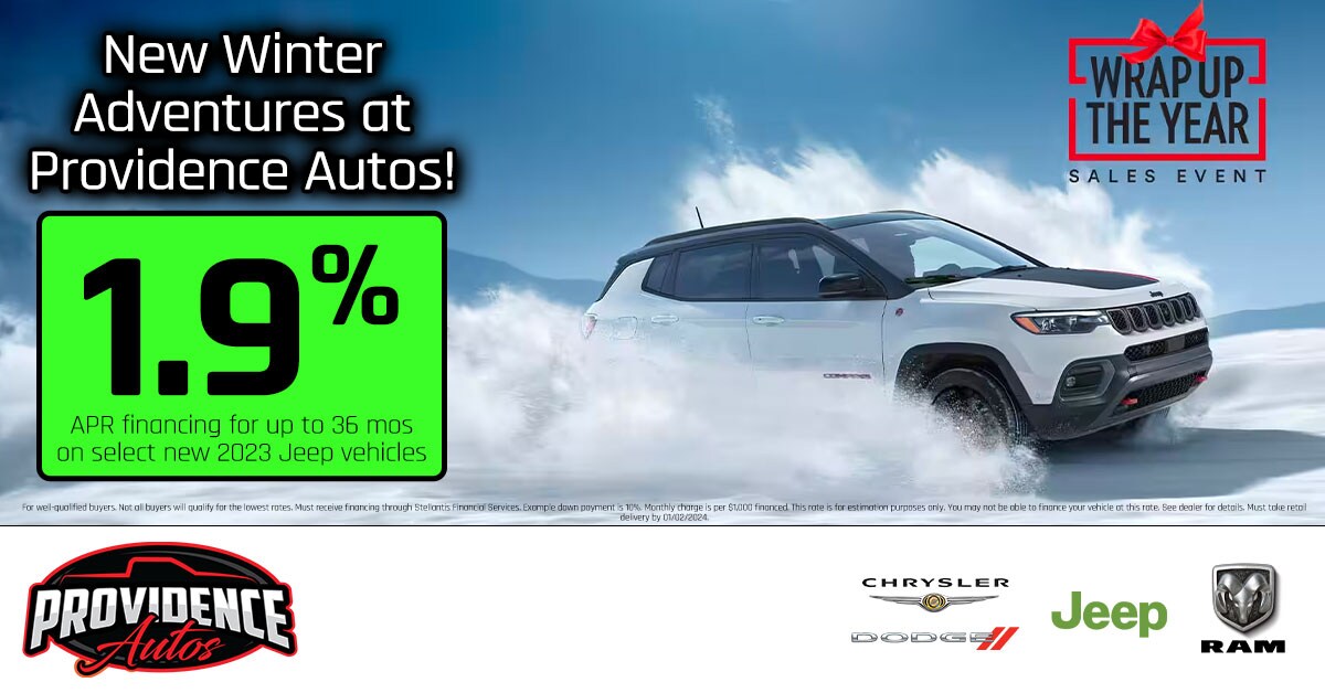 Monthly Specials Providence Autos