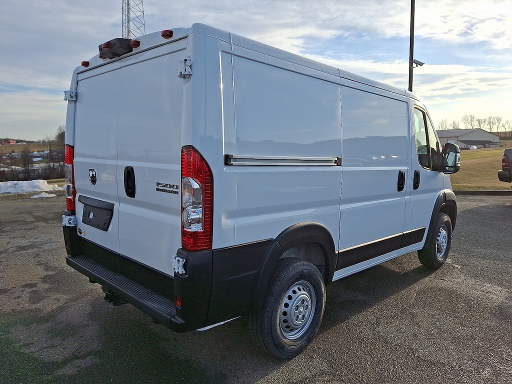 New 2025 Ram Promaster 1500 Cargo Van Tradesman Low Roof 118 WB w/Pass Seat Cargo Van