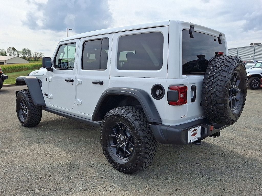 New 2025 Jeep Wrangler 4-Door Willys 4x4 Sport Utility