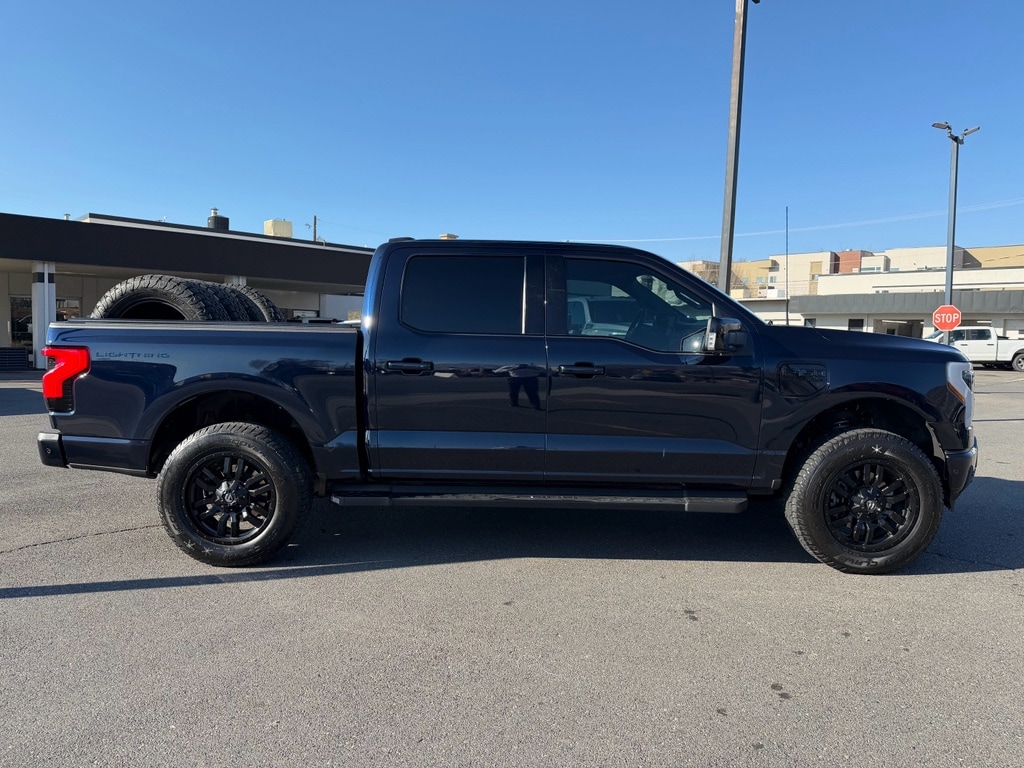 Used 2022 Ford F-150 Lightning Platinum with VIN 1FT6W1EV8NWG08629 for sale in Provo, UT