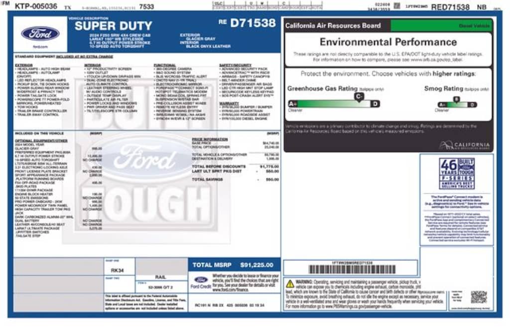 Used 2024 Ford F-250SD Lariat Truck