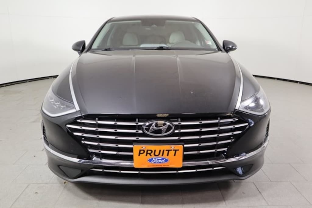 Used 2023 Hyundai Sonata Hybrid Blue Sedan