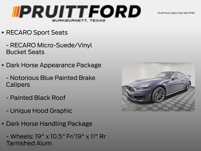 2025 Ford Mustang Dark Horse - Photo 6