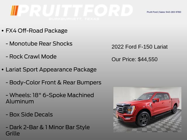 2022 Ford F-150 Lariat - Photo 13
