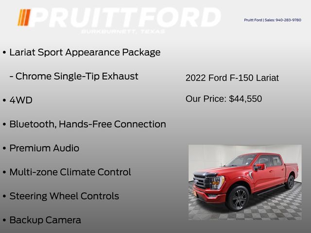 2022 Ford F-150 Lariat - Photo 19