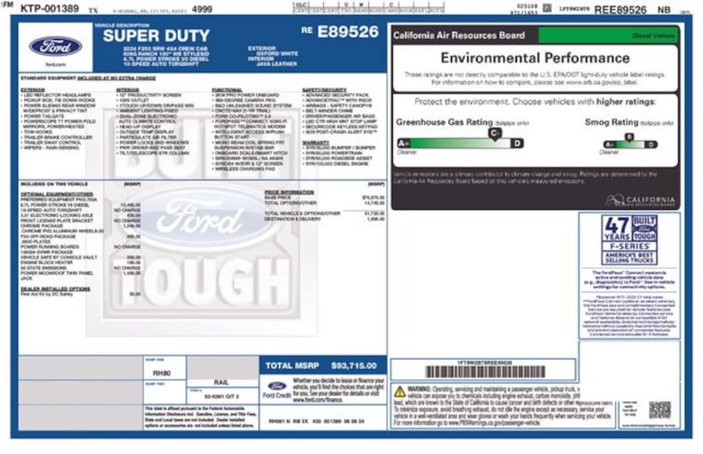 Used 2024 Ford F-250SD King Ranch Truck