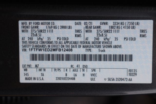2021 Ford F-150 Limited - Photo 37