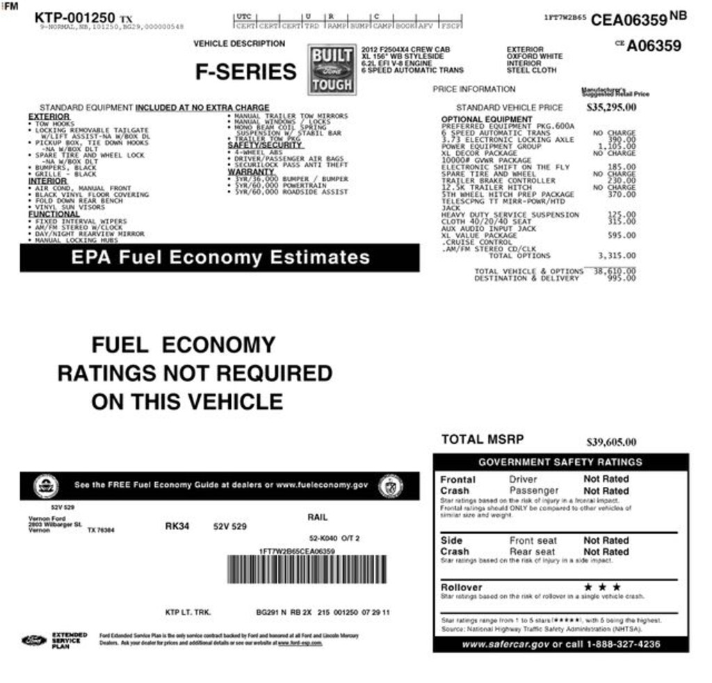 Used 2012 Ford F-250SD Truck