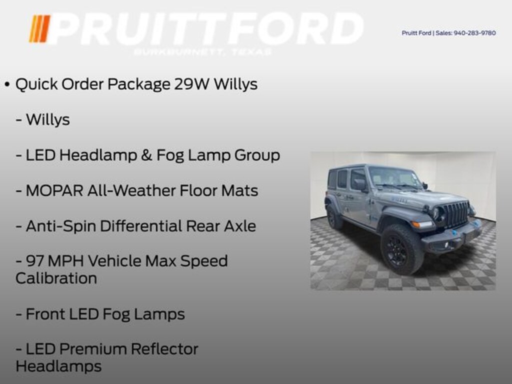 Used 2023 Jeep Wrangler Base 4xe SUV