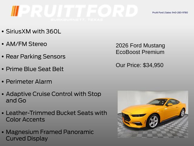 2026 Ford Mustang EcoBoost Premium - Photo 25