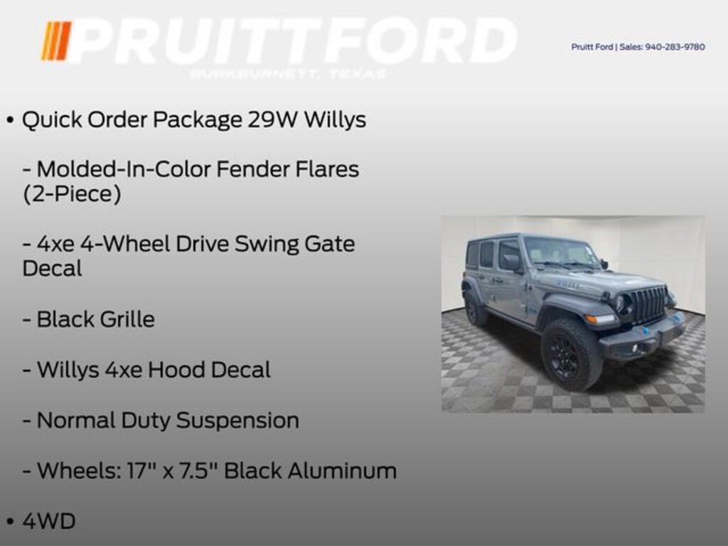 Used 2023 Jeep Wrangler Base 4xe SUV