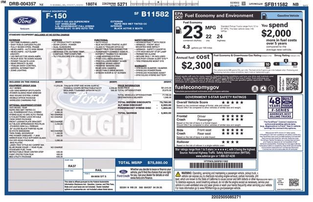 1FTFW3LD8SFB11582