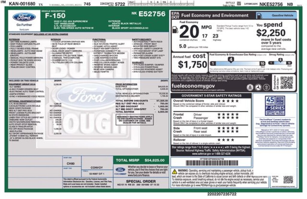 Used 2022 Ford F-150 XLT Truck