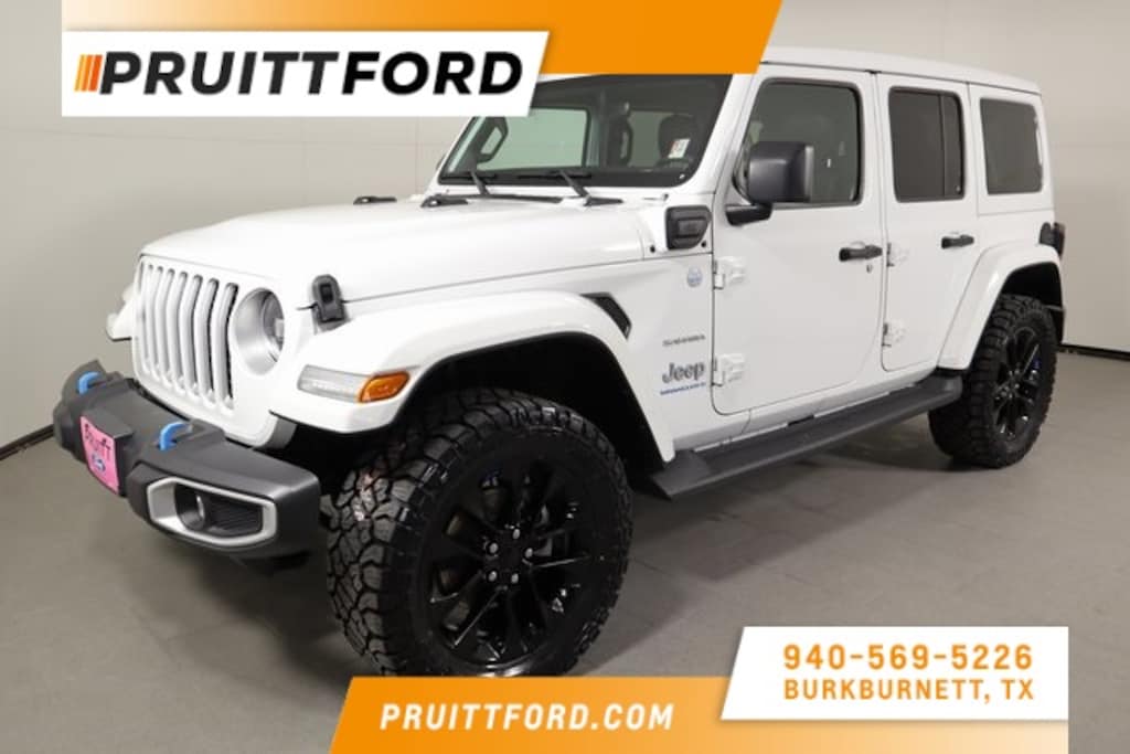 Used 2023 Jeep Wrangler Sahara 4xe SUV