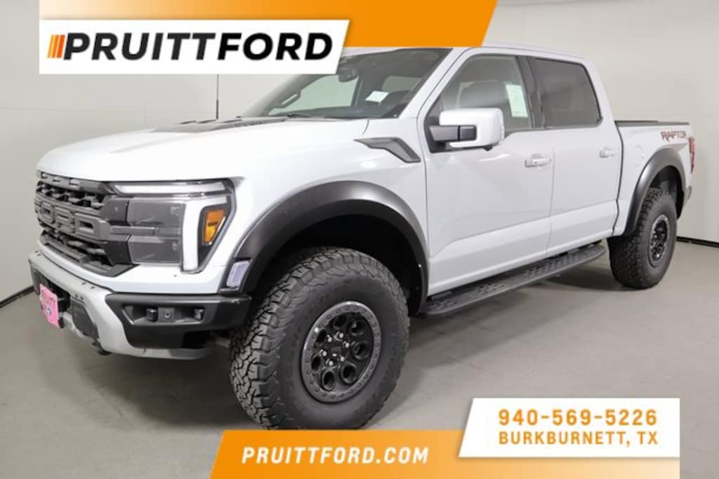 New 2025 Ford F-150 Raptor Truck SuperCrew Cab