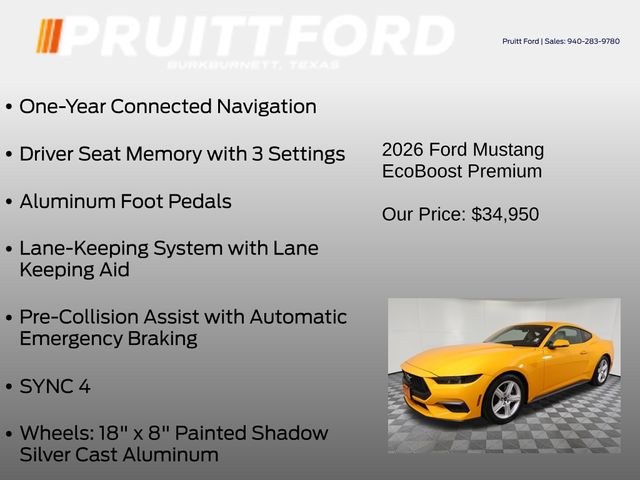 2026 Ford Mustang EcoBoost Premium - Photo 31