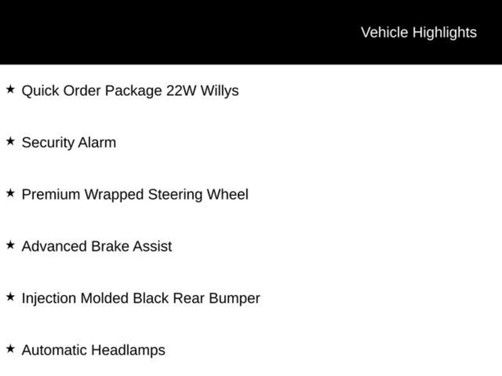 Used 2025 Jeep Wrangler Sport SUV