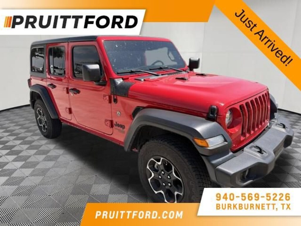 Used 2021 Jeep Wrangler Unlimited Sport SUV