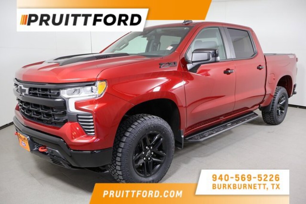 Used 2023 Chevrolet Silverado 1500 LT Trail Boss Truck Crew Cab