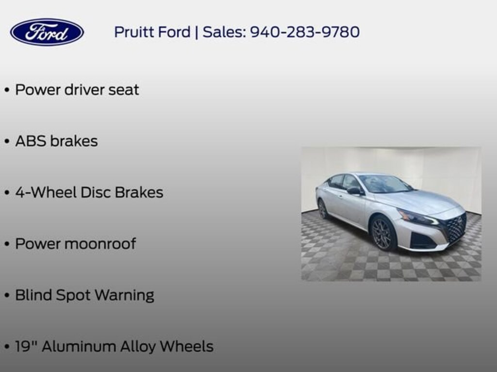 Used 2023 Nissan Altima SR VC-Turbo Sedan