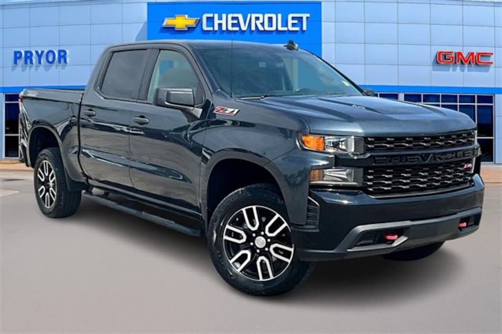 Used 2022 Chevrolet Silverado 1500 LTD Custom Trail Boss Truck Crew Cab