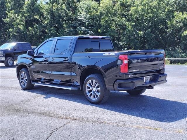 Used 2021 Chevrolet Silverado 1500 RST with VIN 1GCUYEET0MZ351213 for sale in Pryor, OK