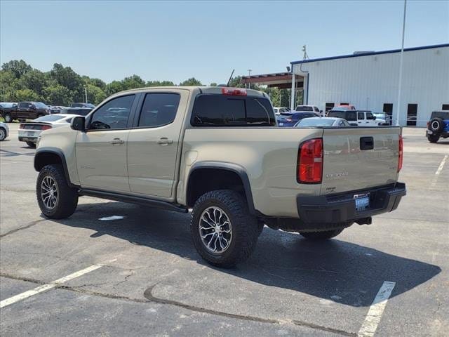 Certified 2022 Chevrolet Colorado ZR2 with VIN 1GCGTEEN5N1153188 for sale in Pryor, OK