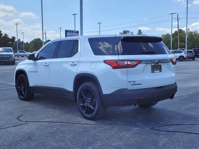 Used 2020 Chevrolet Traverse LS with VIN 1GNERFKW0LJ265698 for sale in Pryor, OK