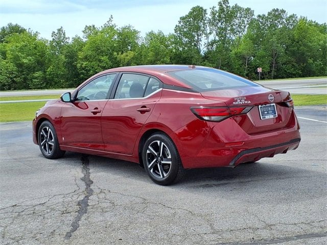 Used 2024 Nissan Sentra SV with VIN 3N1AB8CV1RY255122 for sale in Pryor, OK