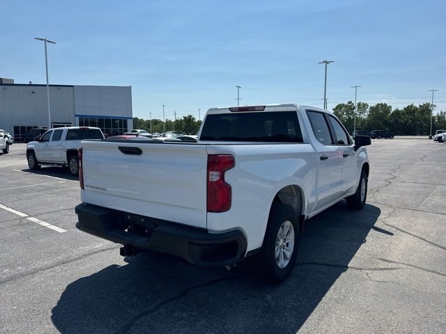 Used 2024 Chevrolet Silverado 1500 Work Truck with VIN 3GCPAAEK3RG316741 for sale in Pryor, OK