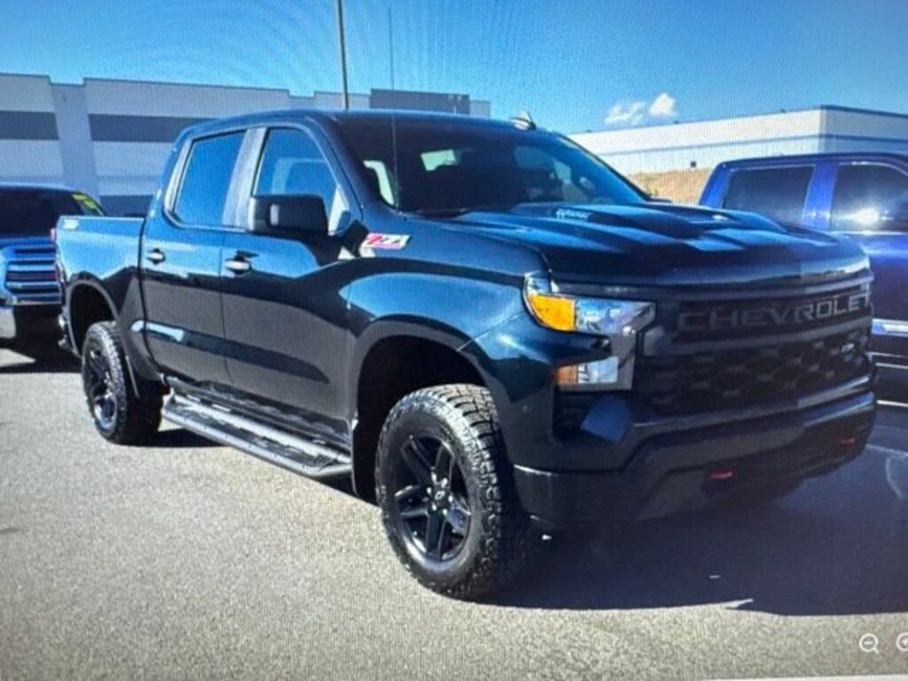 Used 2024 Chevrolet Silverado 1500 Custom Trail Boss Truck Crew Cab