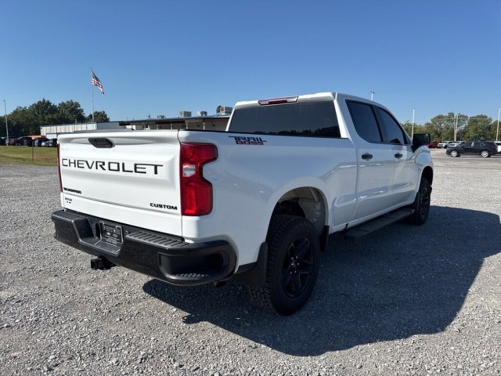 Used 2022 Chevrolet Silverado 1500 LTD Custom Trail Boss Truck Crew Cab