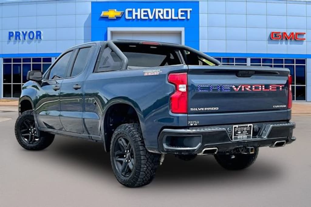 Used 2019 Chevrolet Silverado 1500 Custom Trail Boss Truck Double Cab