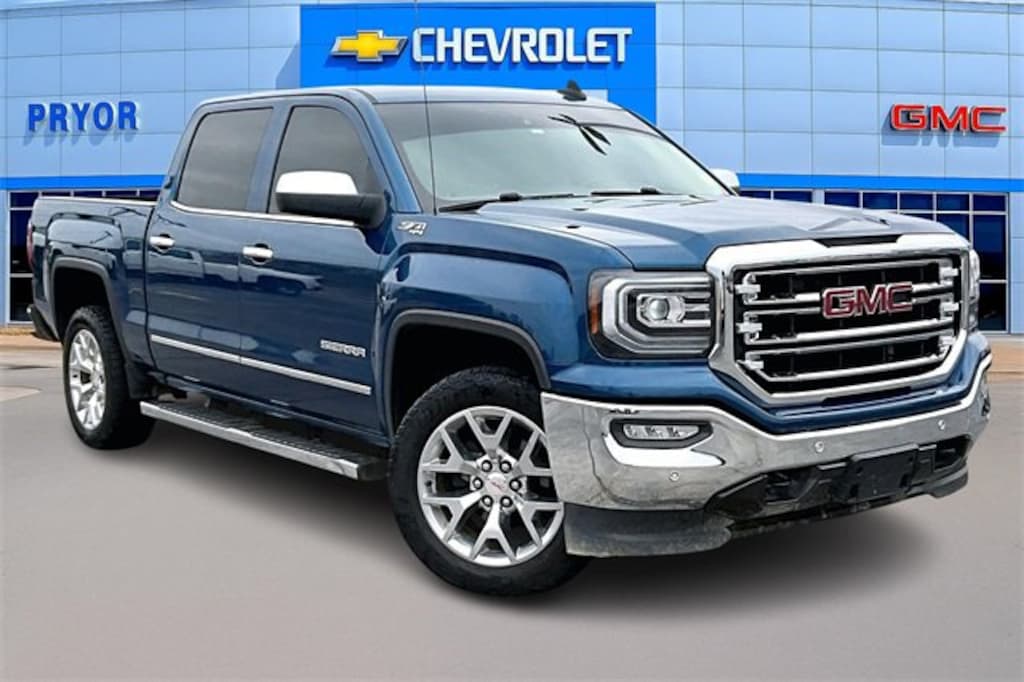 Used 2018 GMC Sierra 1500 SLT Truck Crew Cab