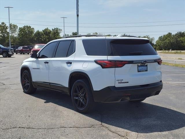 Certified 2023 Chevrolet Traverse Premier with VIN 1GNERKKW7PJ196572 for sale in Pryor, OK