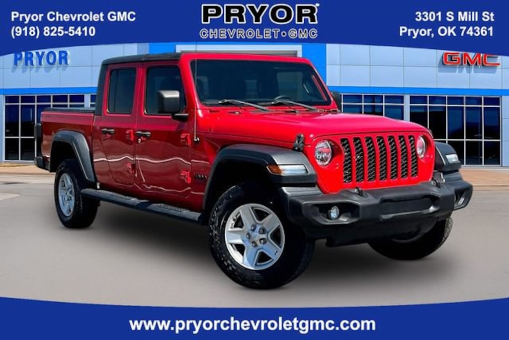 Used 2020 Jeep Gladiator Sport S Truck Crew Cab
