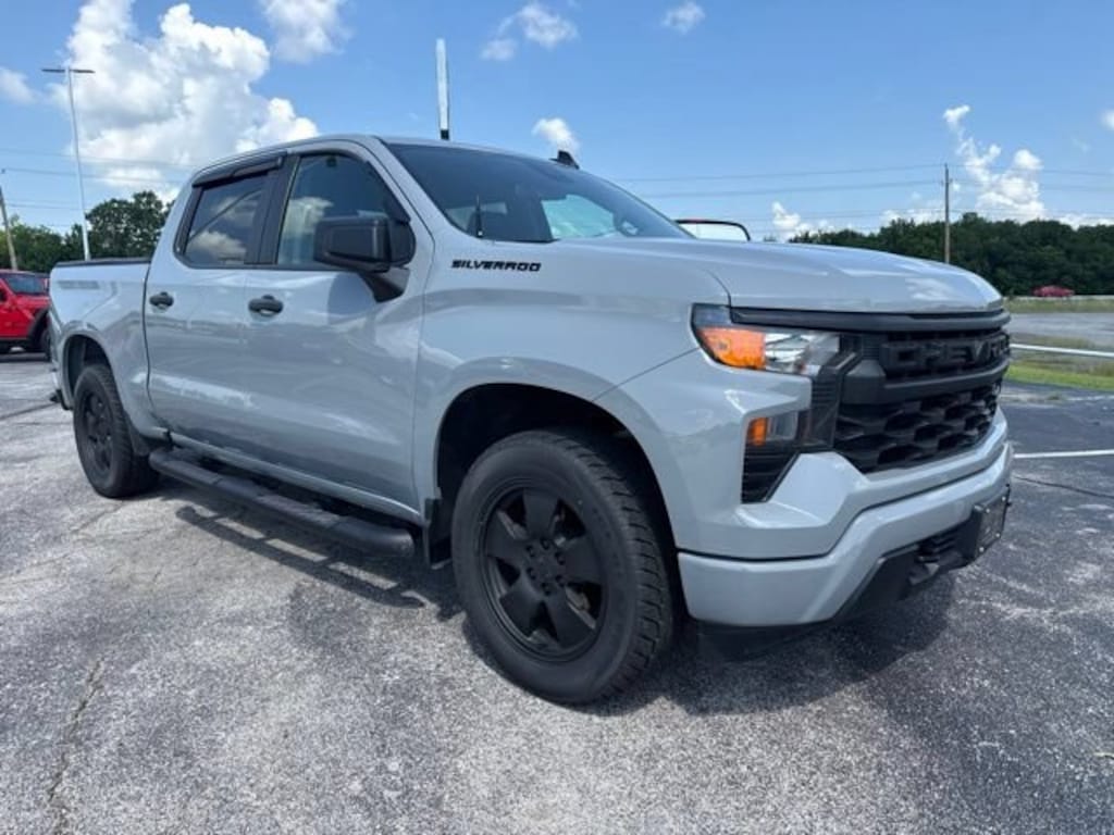 Used 2024 Chevrolet Silverado 1500 Custom Truck Crew Cab