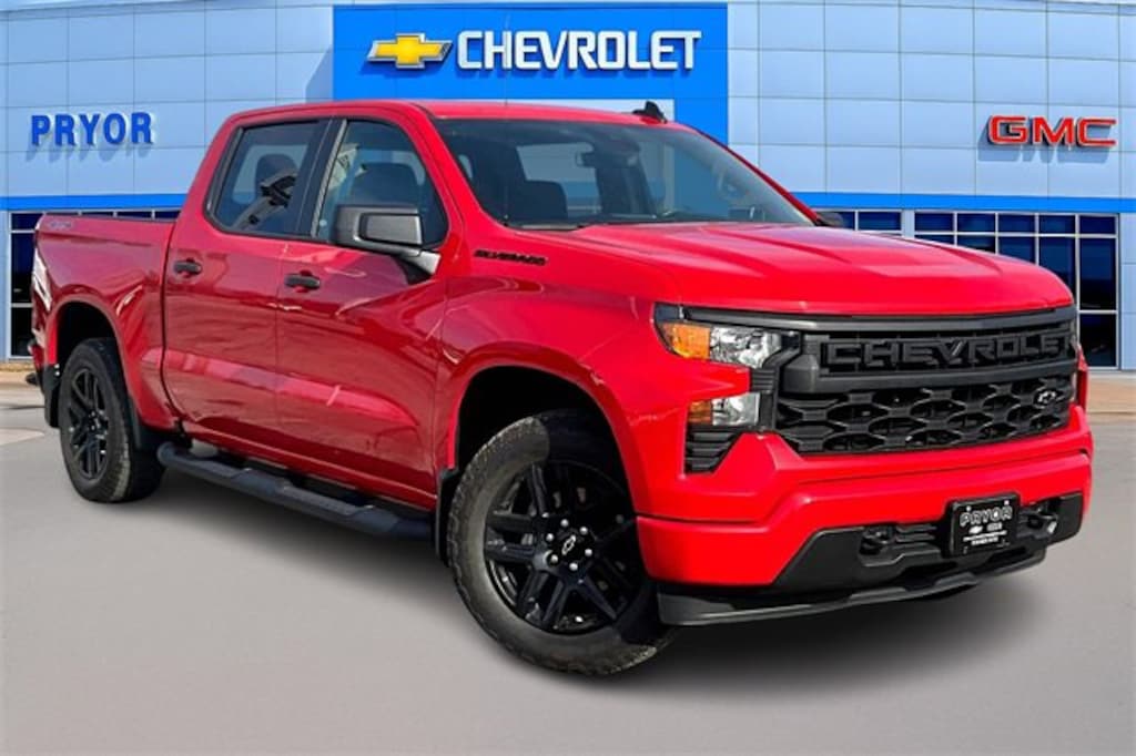 Used 2024 Chevrolet Silverado 1500 Custom Truck Crew Cab