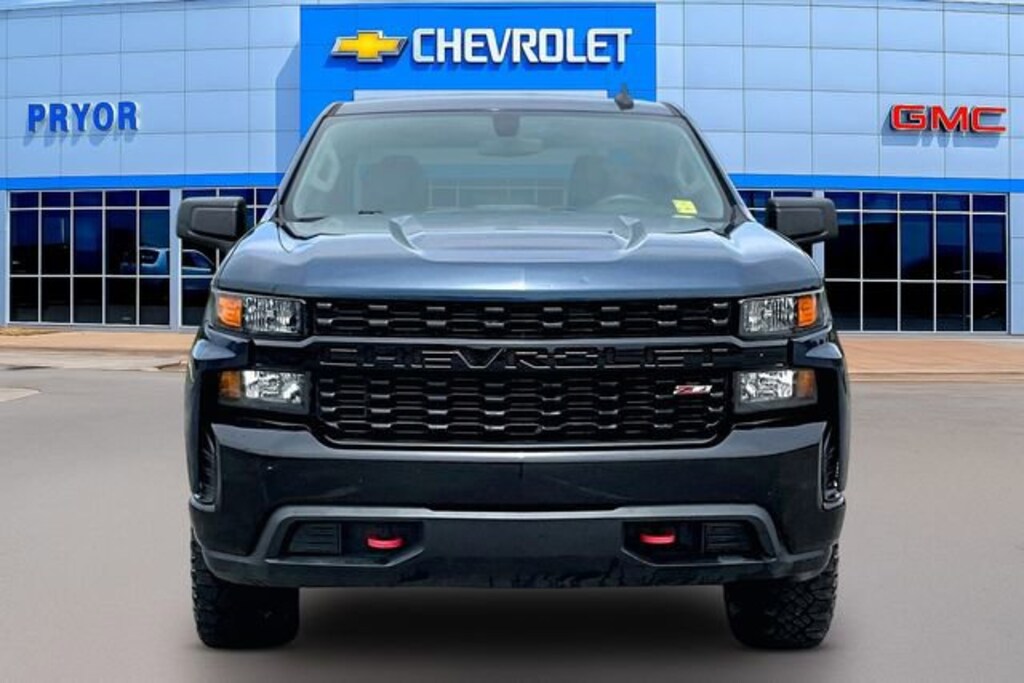 Used 2019 Chevrolet Silverado 1500 Custom Trail Boss Truck Double Cab