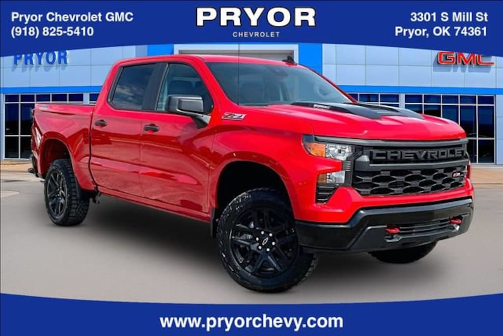 New 2026 Chevrolet Silverado 1500 Custom Trail Boss Truck
