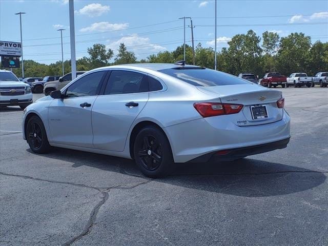 Used 2021 Chevrolet Malibu 1LS with VIN 1G1ZB5ST5MF053469 for sale in Pryor, OK