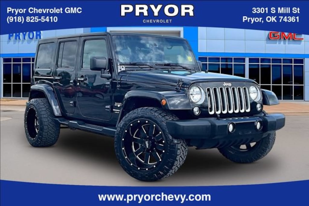 Used 2018 Jeep Wrangler JK Unlimited Sahara SUV