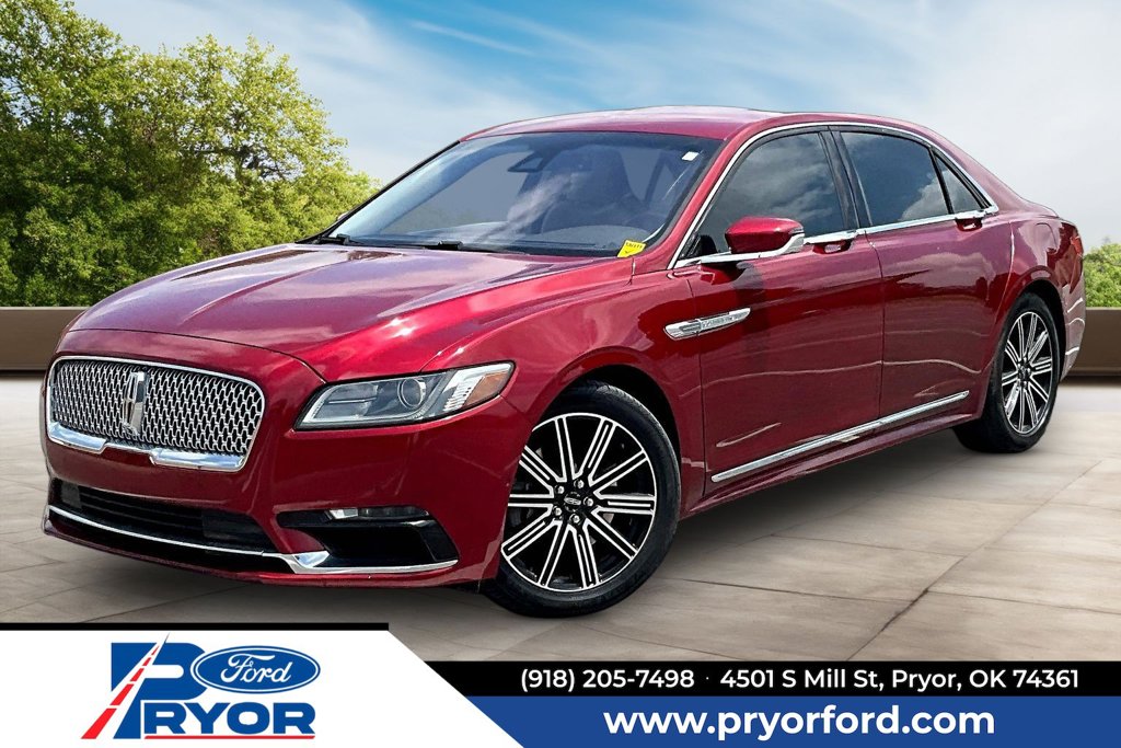 Used 2017 Lincoln Continental Reserve with VIN 1LN6L9RP8H5611863 for sale in Pryor, OK