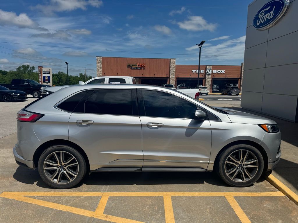 Used 2019 Ford Edge Titanium with VIN 2FMPK4K94KBB09490 for sale in Pryor, OK