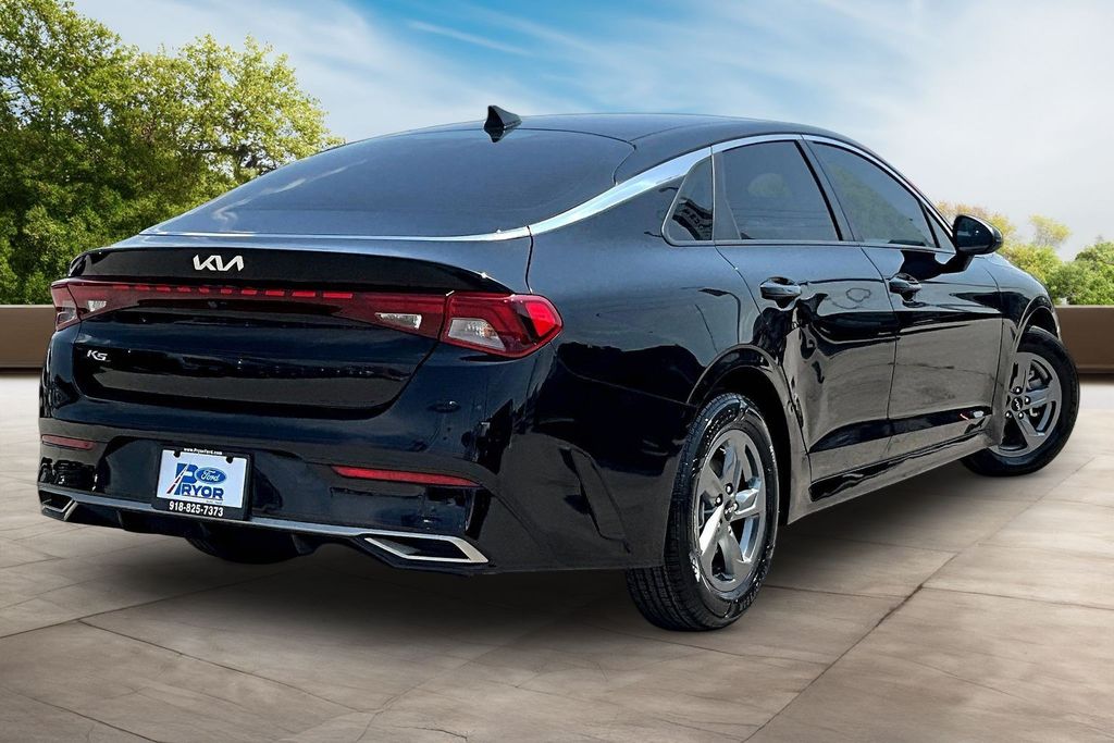 Used 2022 Kia K5 LXS with VIN 5XXG14J26NG106476 for sale in Pryor, OK