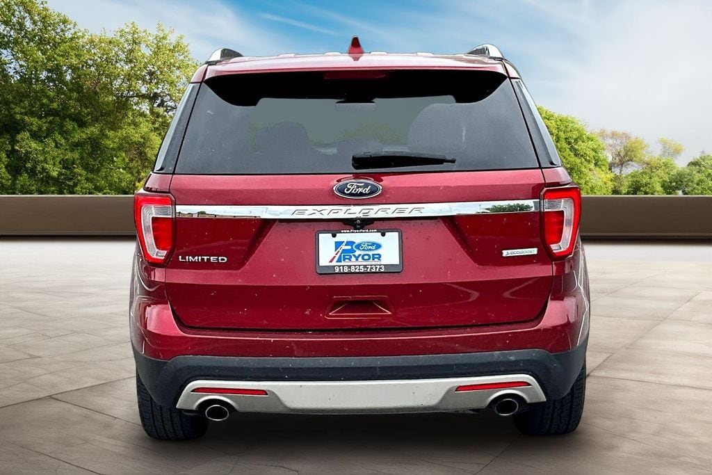 Used 2017 Ford Explorer Limited with VIN 1FM5K7FH3HGC10161 for sale in Pryor, OK