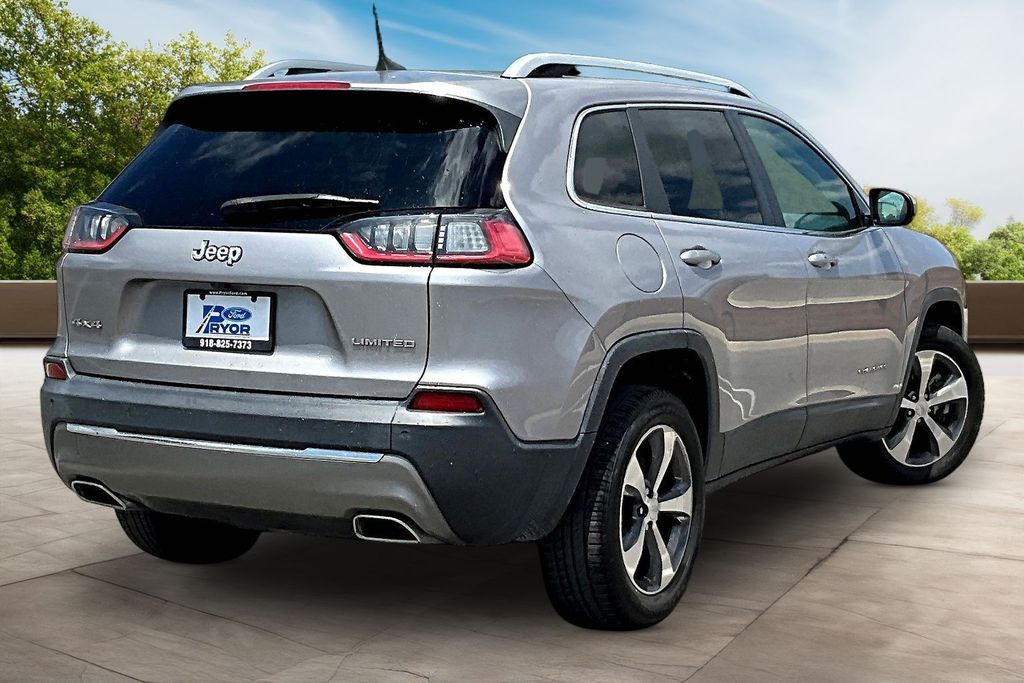 Used 2020 Jeep Cherokee Limited with VIN 1C4PJMDX5LD520041 for sale in Pryor, OK
