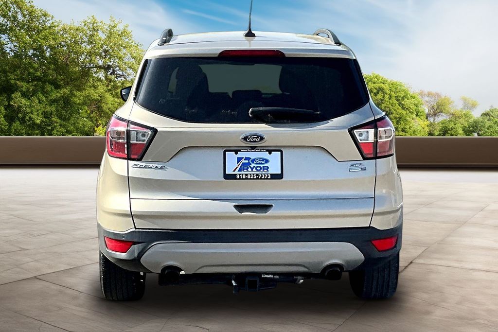 Used 2018 Ford Escape SEL with VIN 1FMCU9HD4JUD50346 for sale in Pryor, OK