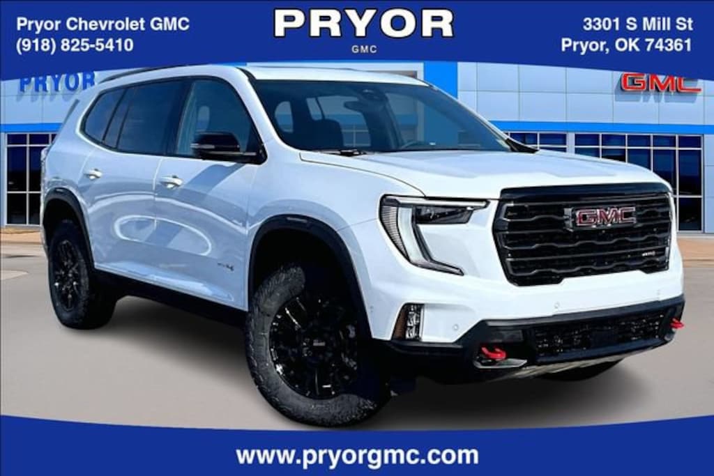 New 2026 GMC Acadia AT4 SUV